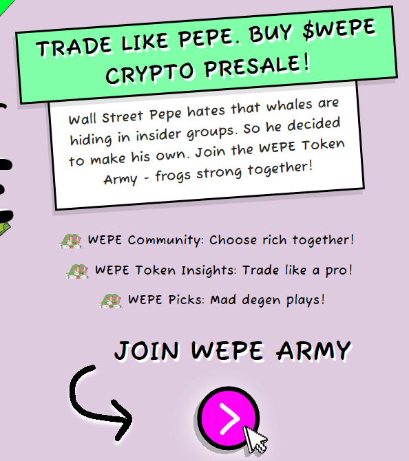 wall street pepe - 6 Meme Coin yang Sedang Tren Minggu Ini