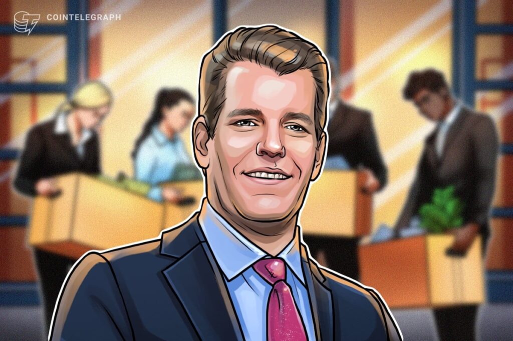 Tyler Winklevoss ‘Optimistic’ as Gemini Cuts Jobs and Sells BTC